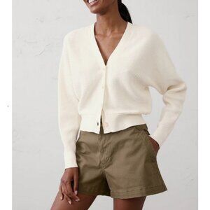 Banana Republic Cropped Cardigan in Ivory - Small - NWOT